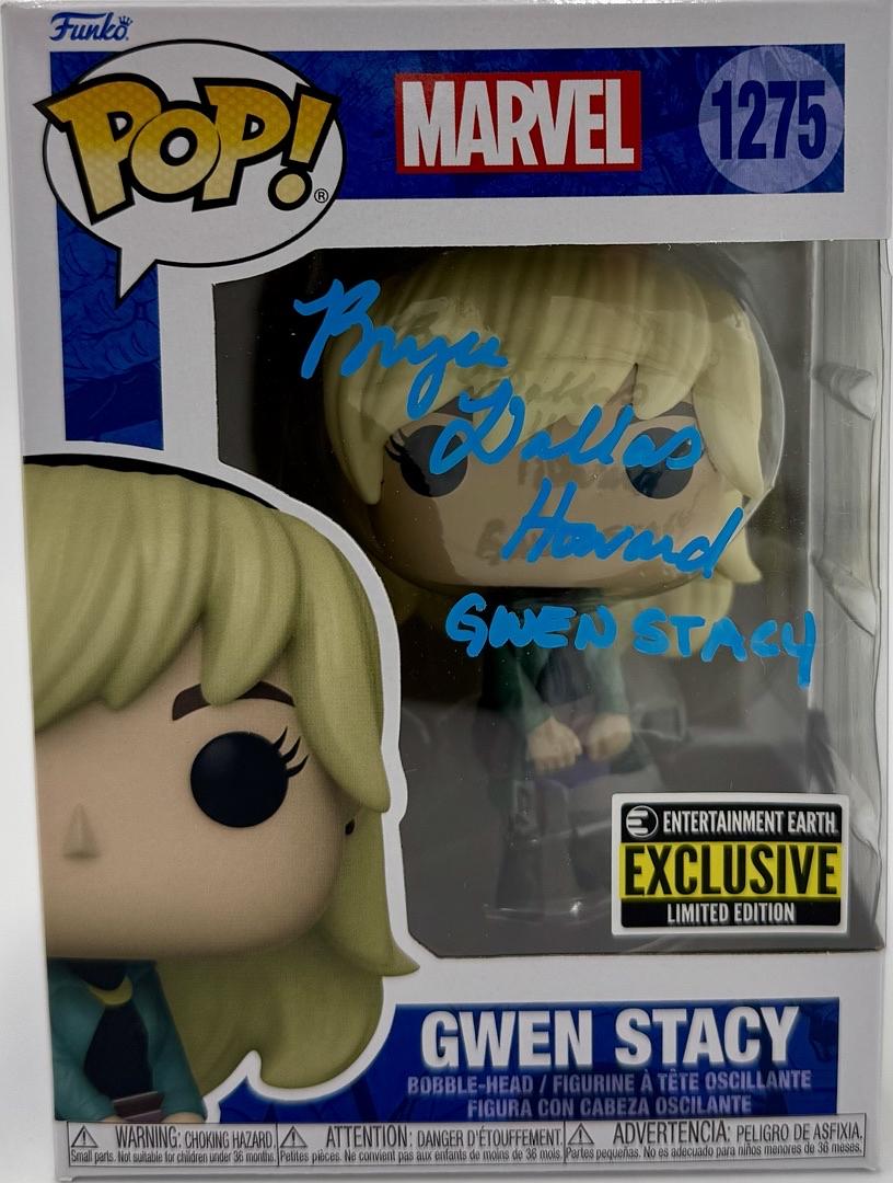 Bryce Dallas Howard Signed Funko Pop #1275 "Gwen Stacy" (Spider-Man) - Beckett COA